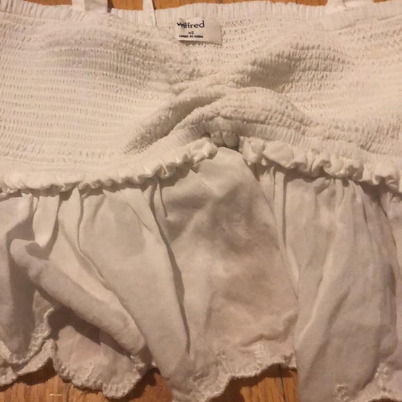 aritzia wilfred white dareau camisole - Picture 2 of 6